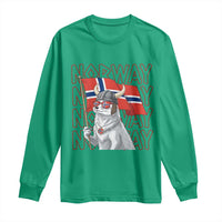 Norwegian Forest Cat Norway Flag Norge Pride Long Sleeve Shirt