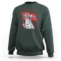 Norwegian Forest Cat Norway Flag Norge Pride Sweatshirt