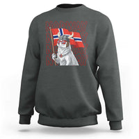 Norwegian Forest Cat Norway Flag Norge Pride Sweatshirt