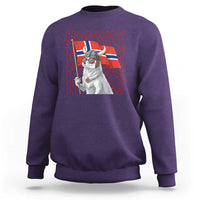 Norwegian Forest Cat Norway Flag Norge Pride Sweatshirt