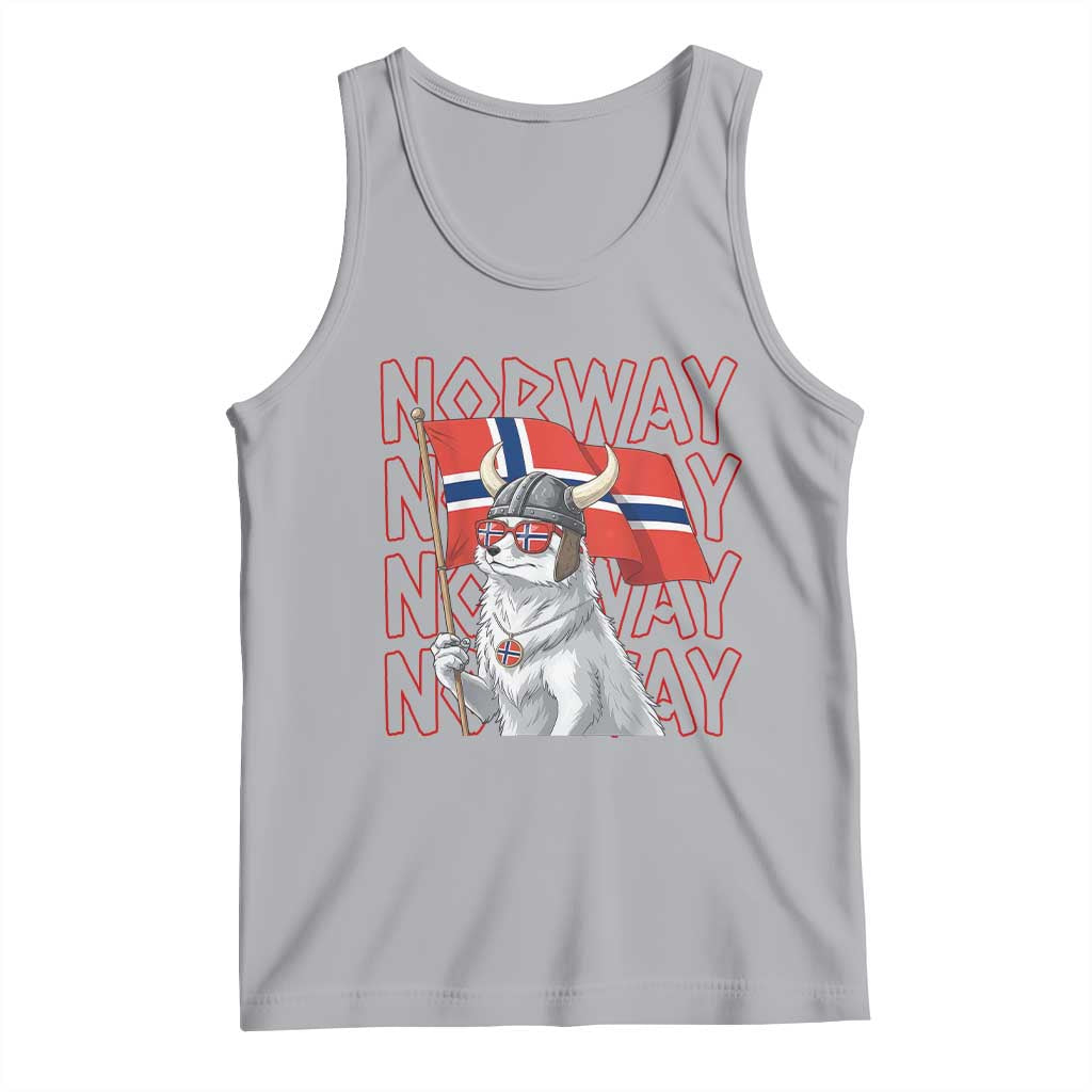 Norwegian Forest Cat Norway Flag Norge Pride Tank Top