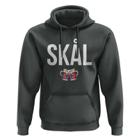 Skål Cheers in Norwegian Norway Hoodie Funny Drinking Beer Norwegian Scandinavian