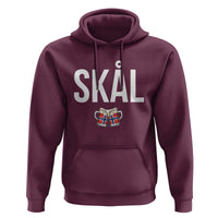 Skål Cheers in Norwegian Norway Hoodie Funny Drinking Beer Norwegian Scandinavian