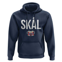 Skål Cheers in Norwegian Norway Hoodie Funny Drinking Beer Norwegian Scandinavian