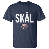 Skål Cheers in Norwegian Norway T Shirt Funny Drinking Beer Norwegian Scandinavian