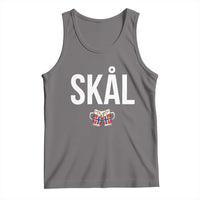Skål Cheers in Norwegian Norway Tank Top Funny Drinking Beer Norwegian Scandinavian
