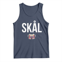 Skål Cheers in Norwegian Norway Tank Top Funny Drinking Beer Norwegian Scandinavian