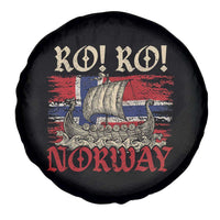 Ro Ro Norwegian Viking Ship Norway Flag Spare Tire Cover