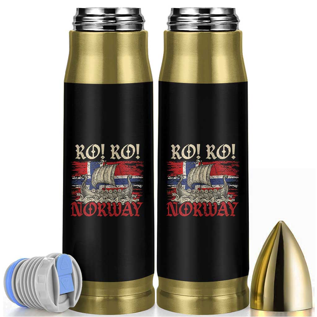 Ro Ro Norwegian Viking Ship Norway Flag Bullet Tumbler