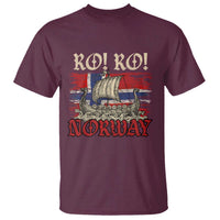 Ro Ro Norwegian Viking Ship Norway Flag T Shirt