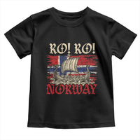 Ro Ro Norwegian Viking Ship Norway Flag Toddler T Shirt