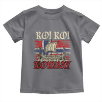 Ro Ro Norwegian Viking Ship Norway Flag Toddler T Shirt
