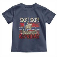 Ro Ro Norwegian Viking Ship Norway Flag Toddler T Shirt
