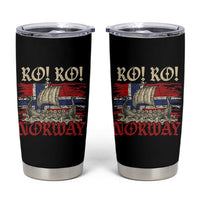 Ro Ro Norwegian Viking Ship Norway Flag Tumbler Cup