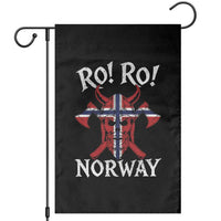 Ro Ro Norwegian Viking Blood Skull Norway Flag Pride Garden Flag