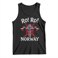 Ro Ro Norwegian Viking Blood Skull Norway Flag Pride Tank Top