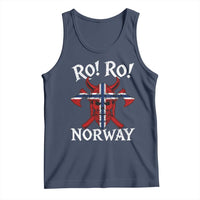 Ro Ro Norwegian Viking Blood Skull Norway Flag Pride Tank Top
