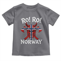 Ro Ro Norwegian Viking Blood Skull Norway Flag Pride Toddler T Shirt
