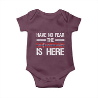 Have No Fear The Norwegian is Here Baby Onesie Funny Norway Herriatge Gift