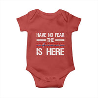 Have No Fear The Norwegian is Here Baby Onesie Funny Norway Herriatge Gift