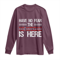 Have No Fear The Norwegian is Here Long Sleeve Shirt Funny Norway Herriatge Gift