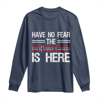 Have No Fear The Norwegian is Here Long Sleeve Shirt Funny Norway Herriatge Gift