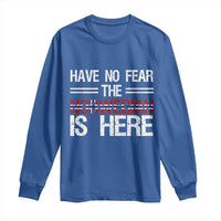 Have No Fear The Norwegian is Here Long Sleeve Shirt Funny Norway Herriatge Gift