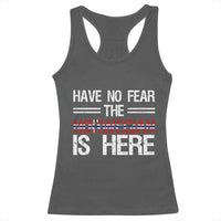 Have No Fear The Norwegian is Here Racerback Tank Top Funny Norway Herriatge Gift