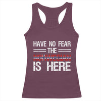 Have No Fear The Norwegian is Here Racerback Tank Top Funny Norway Herriatge Gift