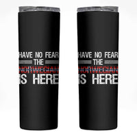 Have No Fear The Norwegian is Here Skinny Tumbler Funny Norway Herriatge Gift