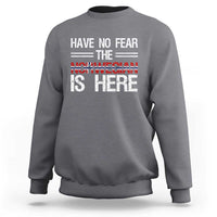 Have No Fear The Norwegian is Here Sweatshirt Funny Norway Herriatge Gift