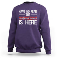 Have No Fear The Norwegian is Here Sweatshirt Funny Norway Herriatge Gift