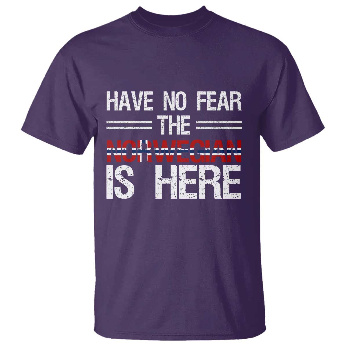 Have No Fear The Norwegian is Here T Shirt Funny Norway Herriatge Gift