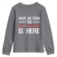 Have No Fear The Norwegian is Here Youth Sweatshirt Funny Norway Herriatge Gift