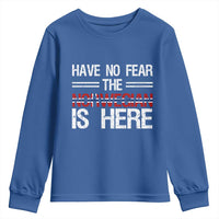 Have No Fear The Norwegian is Here Youth Sweatshirt Funny Norway Herriatge Gift