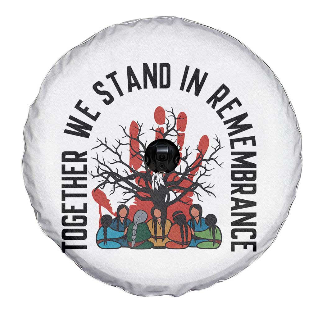 Native American Orange Unity Day Spare Tire Cover Together We Stand In Remembrance - Wonder Print Shop