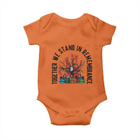 Native American Orange Unity Day Baby Onesie Together We Stand In Remembrance - Wonder Print Shop
