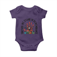 Native American Orange Unity Day Baby Onesie Together We Stand In Remembrance - Wonder Print Shop