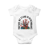 Native American Orange Unity Day Baby Onesie Together We Stand In Remembrance - Wonder Print Shop