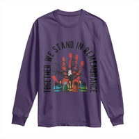 Native American Orange Unity Day Long Sleeve Shirt Together We Stand In Remembrance - Wonder Print Shop