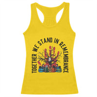 Native American Orange Unity Day Racerback Tank Top Together We Stand In Remembrance - Wonder Print Shop