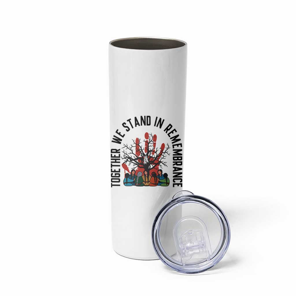Native American Orange Unity Day Skinny Tumbler Together We Stand In Remembrance