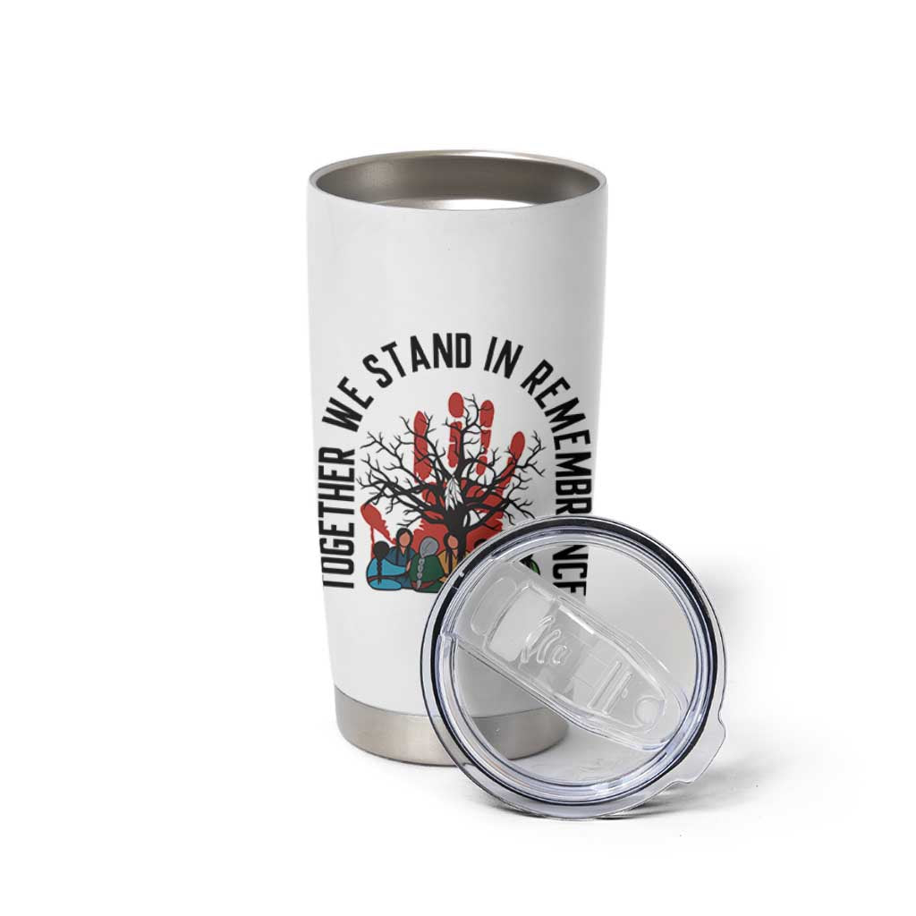 Native American Orange Unity Day Tumbler Cup Together We Stand In Remembrance