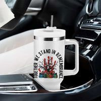 Native American Orange Unity Day Tumbler With Handle Together We Stand In Remembrance