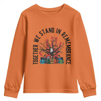 Native American Orange Unity Day Youth Sweatshirt Together We Stand In Remembrance - Wonder Print Shop