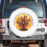 MMIW Red Hand Indigenous Native American Spare Tire Cover Together We Stand In Remembrance - Wonder Print Shop
