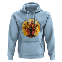 MMIW Red Hand Indigenous Native American Hoodie Together We Stand In Remembrance - Wonder Print Shop