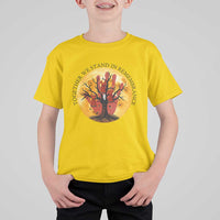 MMIW Red Hand Indigenous Native American T Shirt For Kid Together We Stand In Remembrance - Wonder Print Shop