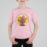 MMIW Red Hand Indigenous Native American T Shirt For Kid Together We Stand In Remembrance - Wonder Print Shop