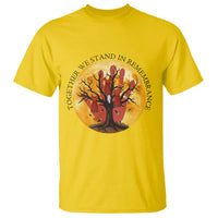 MMIW Red Hand Indigenous Native American T Shirt Together We Stand In Remembrance - Wonder Print Shop